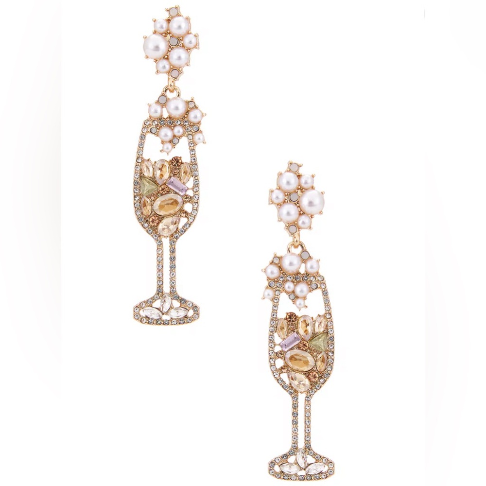 BaubleBar | Champagne Earrings | Multi | OS